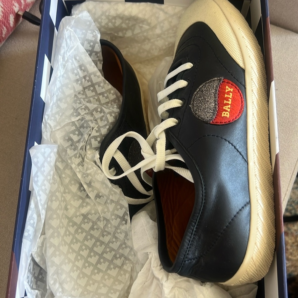 Bally Scarlett blue navy shoes